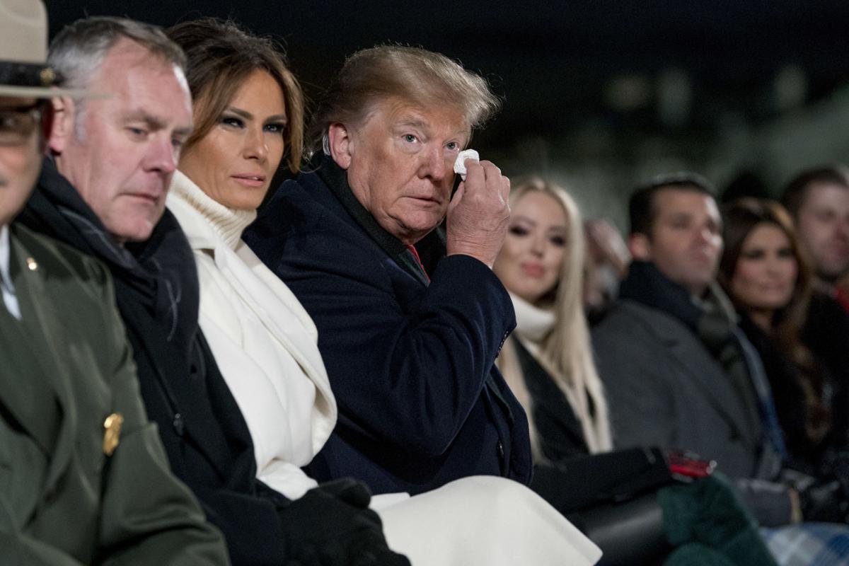 Trumps Cry At Lighting Of The National Christmas Tree 2022 Photos: Trumps Light National Christmas Tree South Of White House |  Lifestyles | Missoulian.com