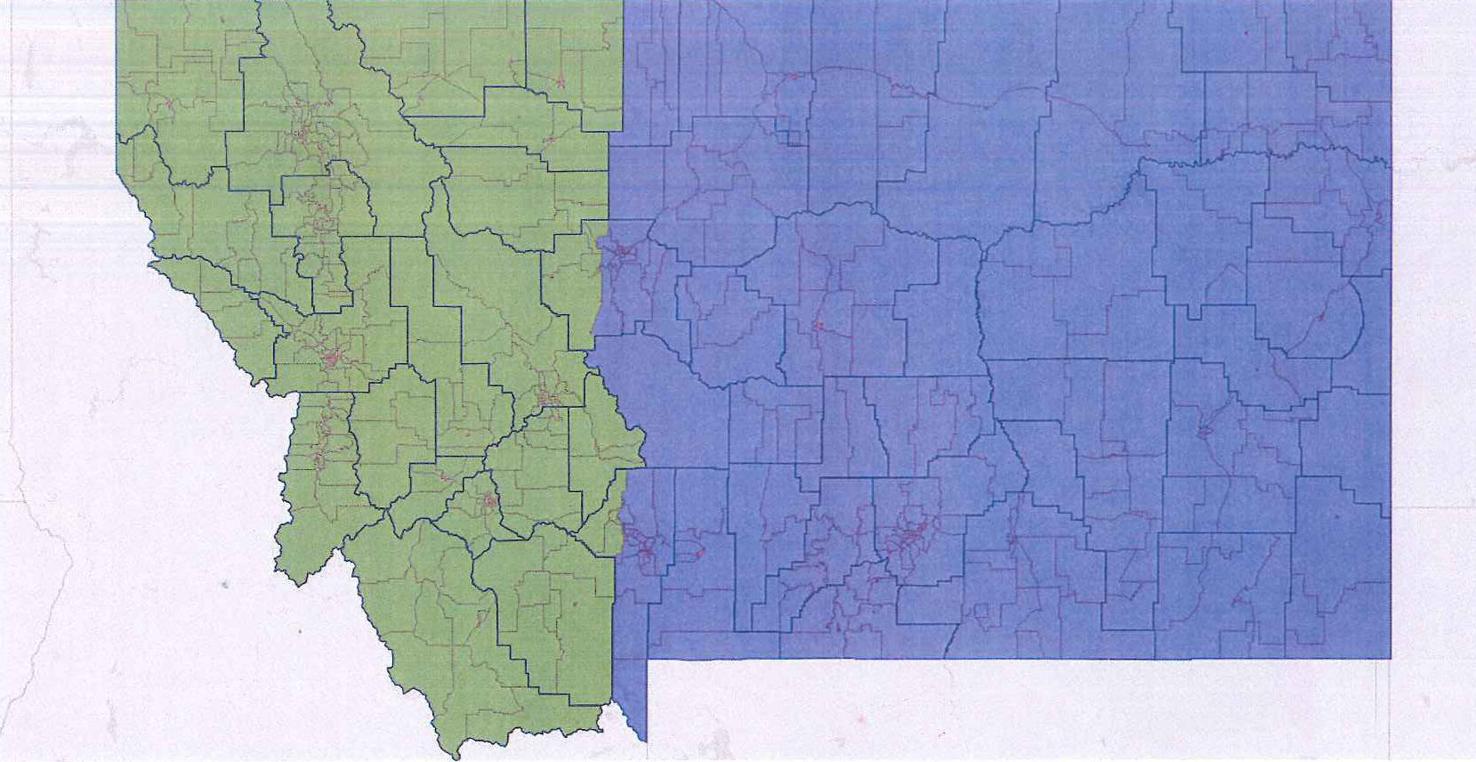 Montana Congressional Map Finalists 3167