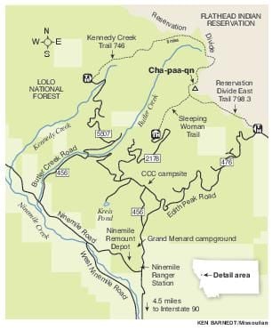 Ch-paa-qn is 'shining peak' standing west of Missoula