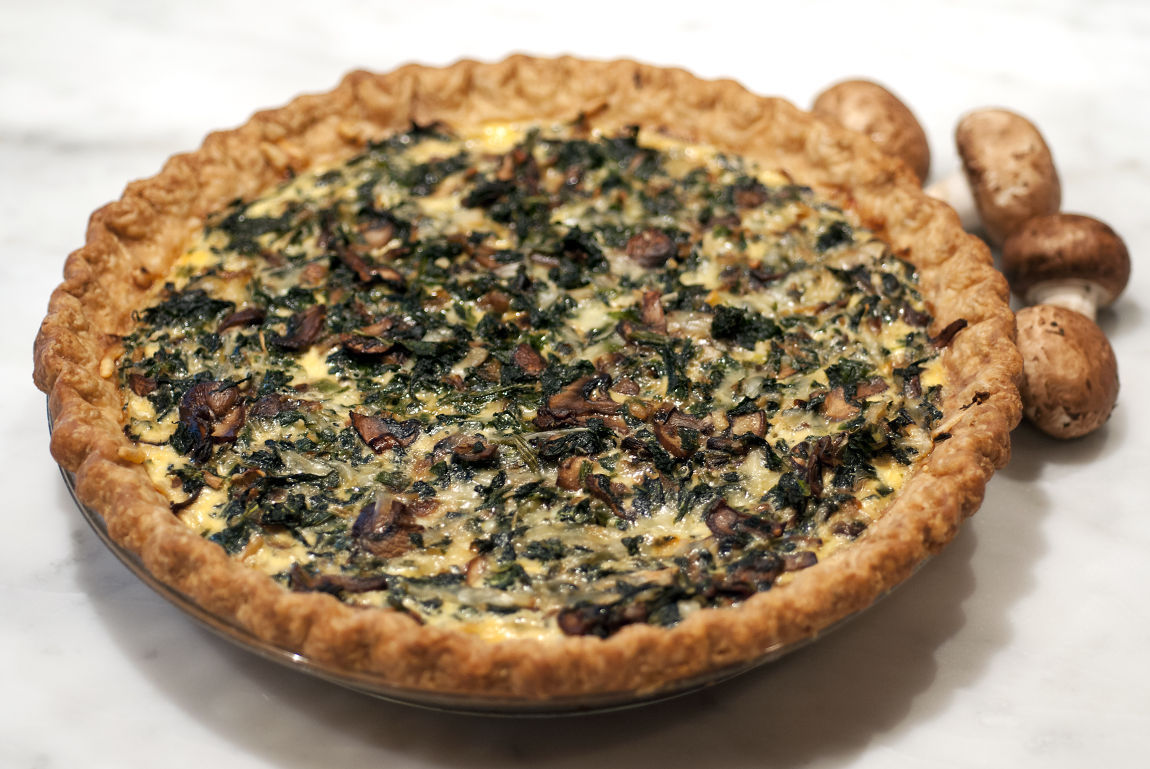 Spinach quiche, creamed radishes a spring revelation Food & Cooking