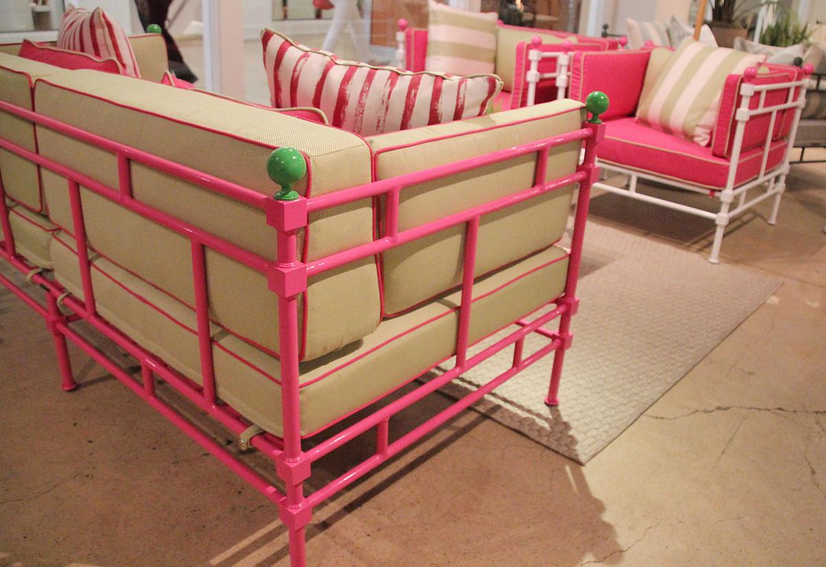Get it while it's hot Pink furniture's in vogue Home and Garden