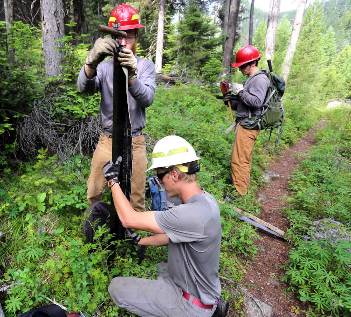 Trail bound: Trapper Creek Job Corps crews help keep forest trails open
