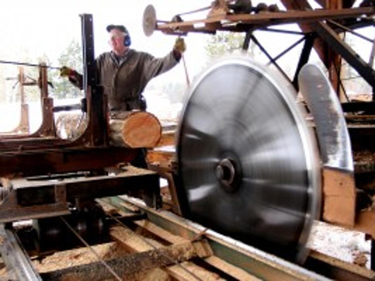 Florence Man Content Running One Man Sawmill After 30 Years