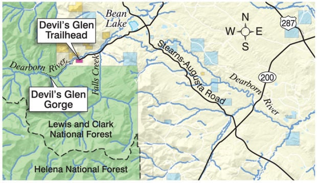 Little bit of heaven: Trek into Rocky Mountain Front leads to Devil’s Glen