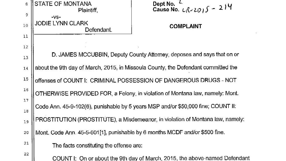 Washington Woman Charged With Prostitution At Missoula Motel 6