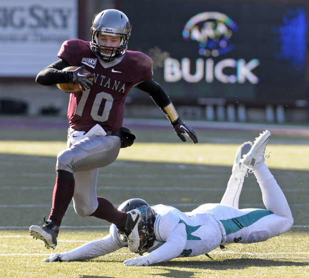 Montana quarterback Jordan Johnson
