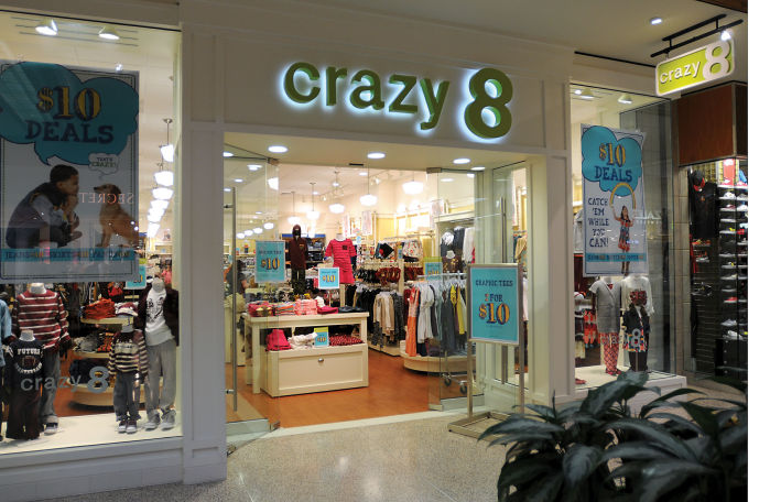 crazy 8 department store