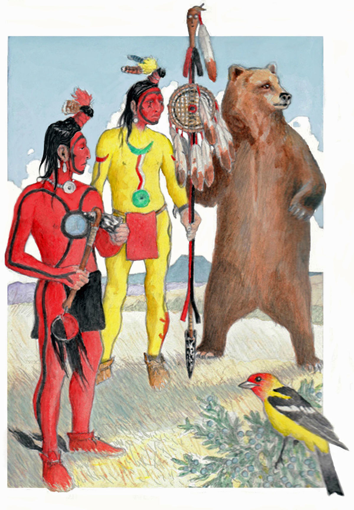 Native American Bear  American Indian Bear