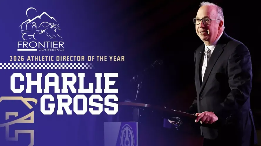 Charlie Gross Named Frontier Conference Athletic Director of the Year