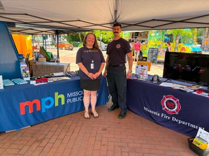 MPH and the Missoula Fire Department Partnered to Give Out Naloxone to the Community.