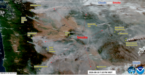 Wildfire smoke air quality update for Missoula County