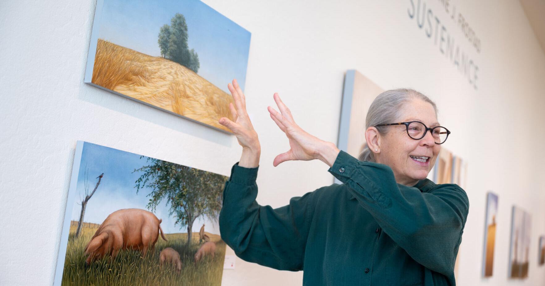 Missoula artist Stephanie Frostad's visions of 'Sustenance' - Vimarsana News