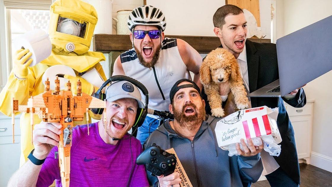 Quarantine Stereotypes, by Dude Perfect