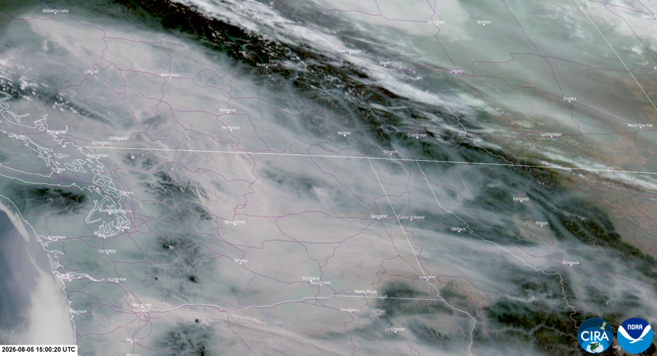 Wildfire Smoke Air Quality Update: August 5, 2026 at 10:00 a.m.
