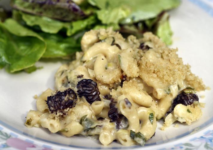 Morel mushrooms' umami flavors boost mac and cheese