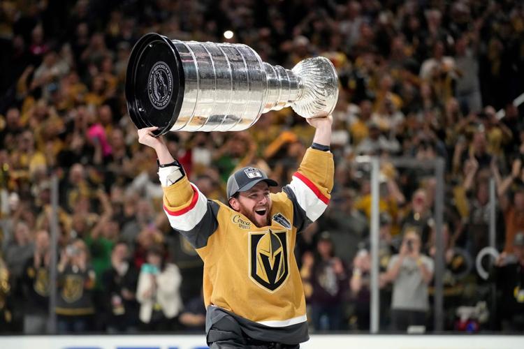 Knights pound Panthers to go up 2-0 in Stanley Cup Final - The