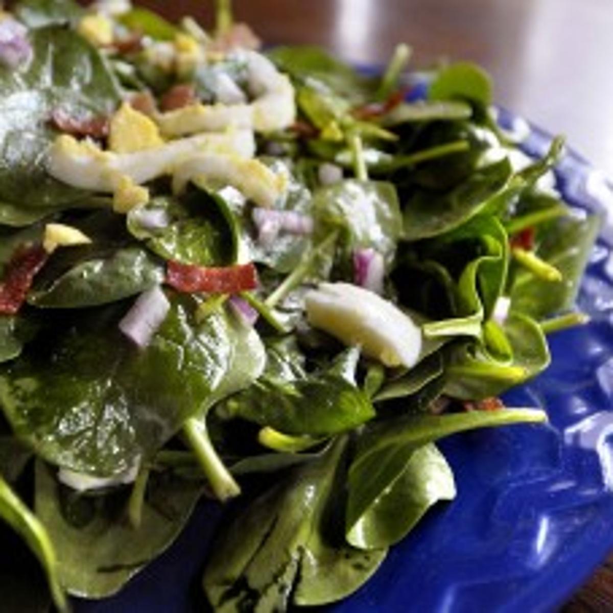 Spinach Power A Healthy Summer Salad Food Cooking
