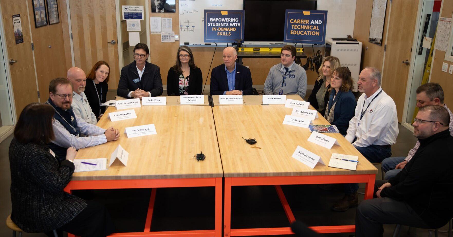 Gov. Gianforte discusses CTE programs in Montana - Vimarsana News