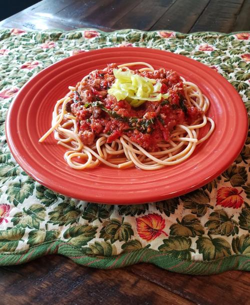 Fresh Tomato Marinara Sauce with Sausage