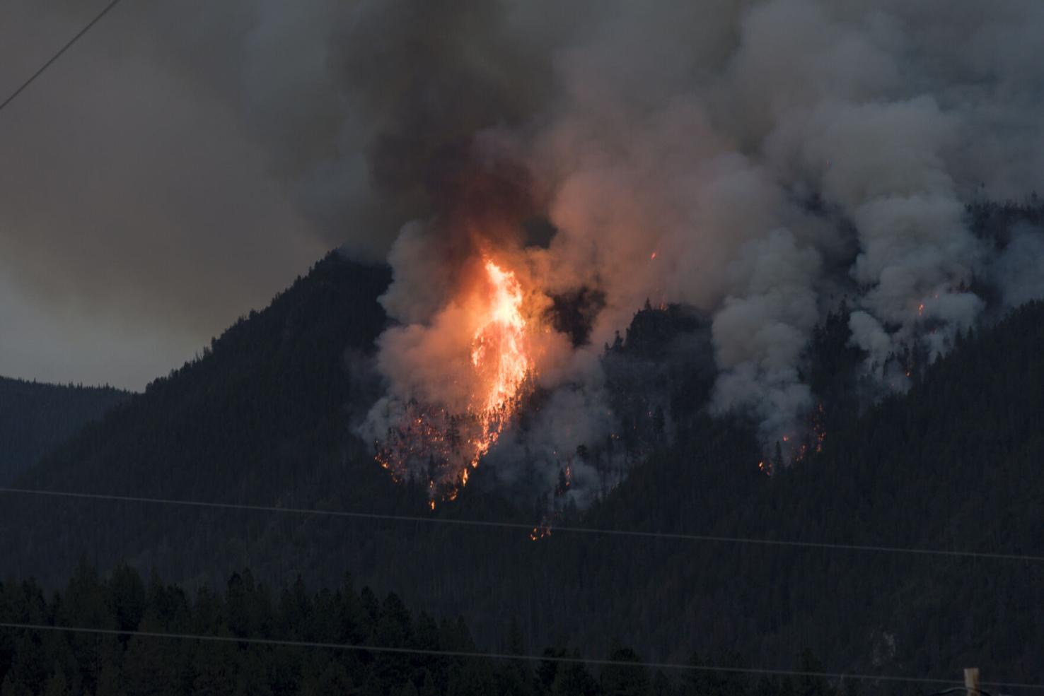 Jocko fire springs near Arlee while Colt blaze coasts