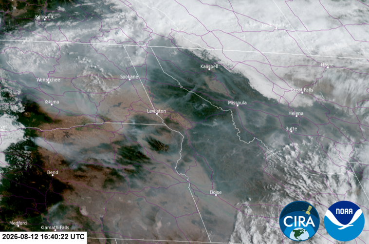Wildfire Smoke Air Quality Update: August 12, 2026 at 11:30 a.m.