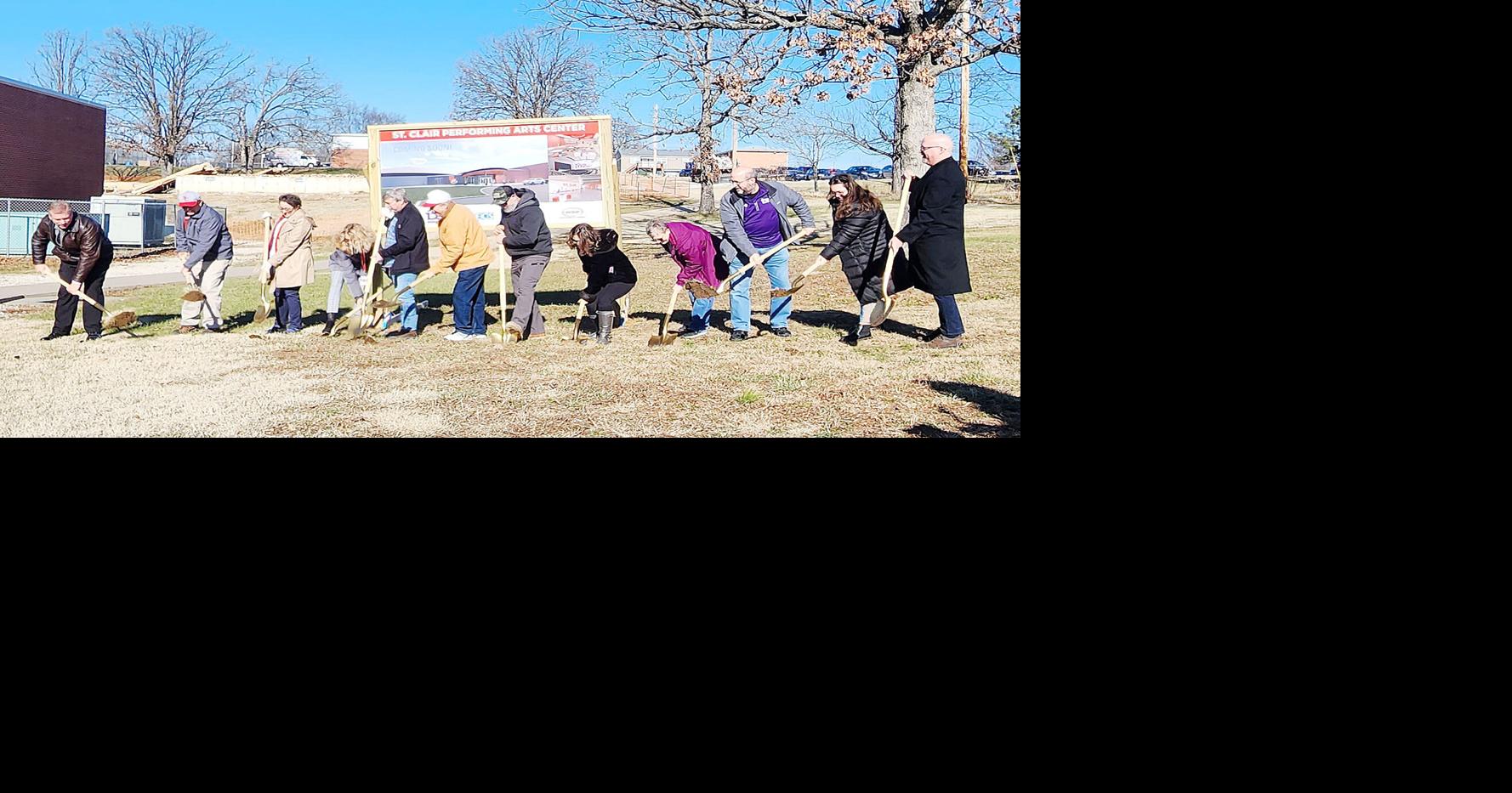 St. Clair holds groundbreaking ceremony for new performing arts center ...