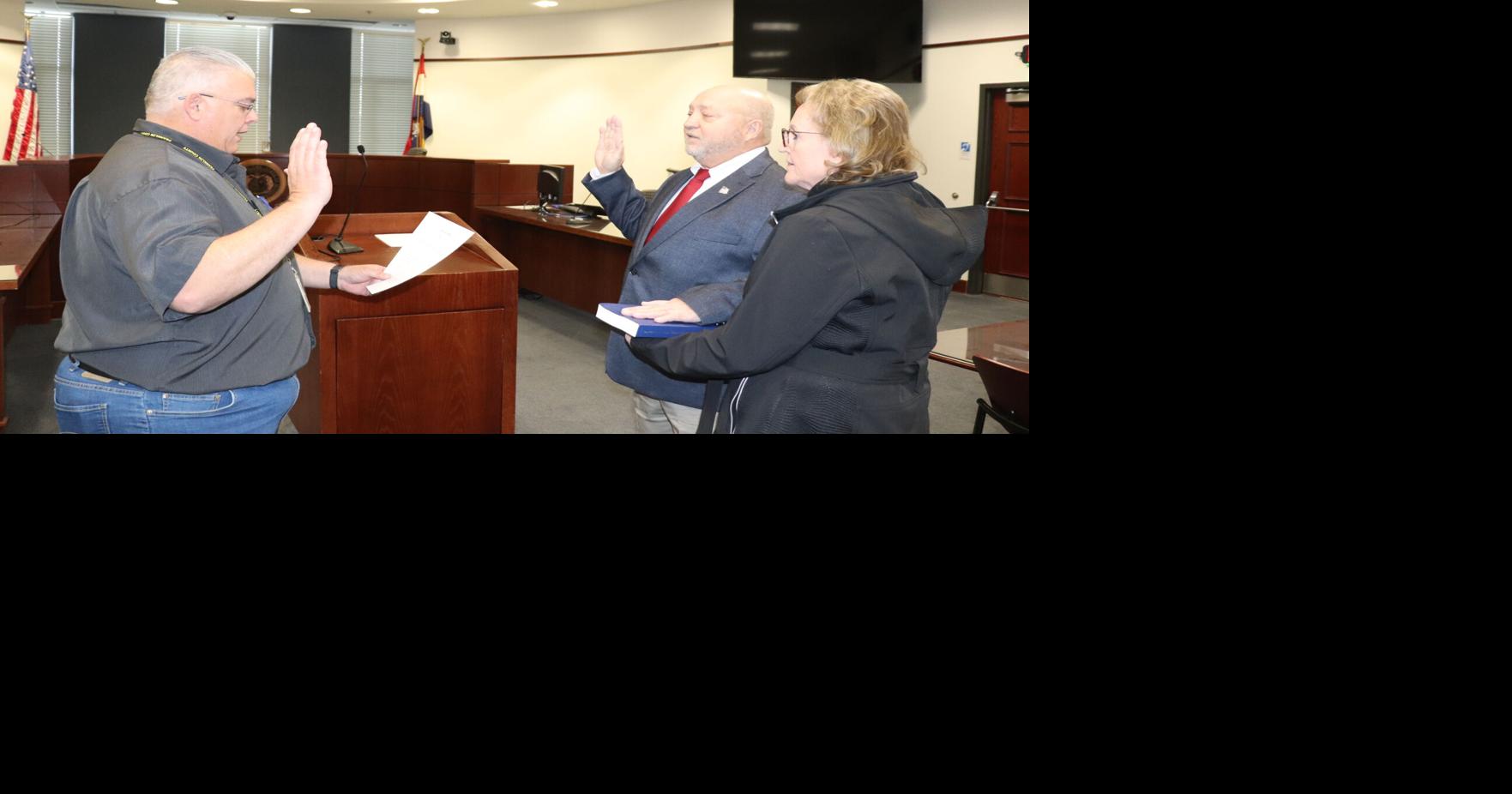 Ken Cox sworn in to Franklin County Commission | Local News ...
