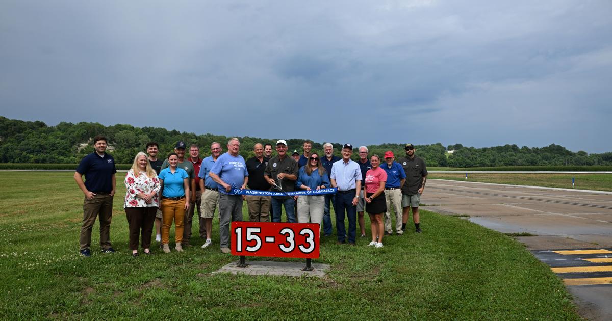 Washington airport runway extension wraps up By Christopher Parker, parkerc@emissourian.com Jul 14, 2026 7 mins ago