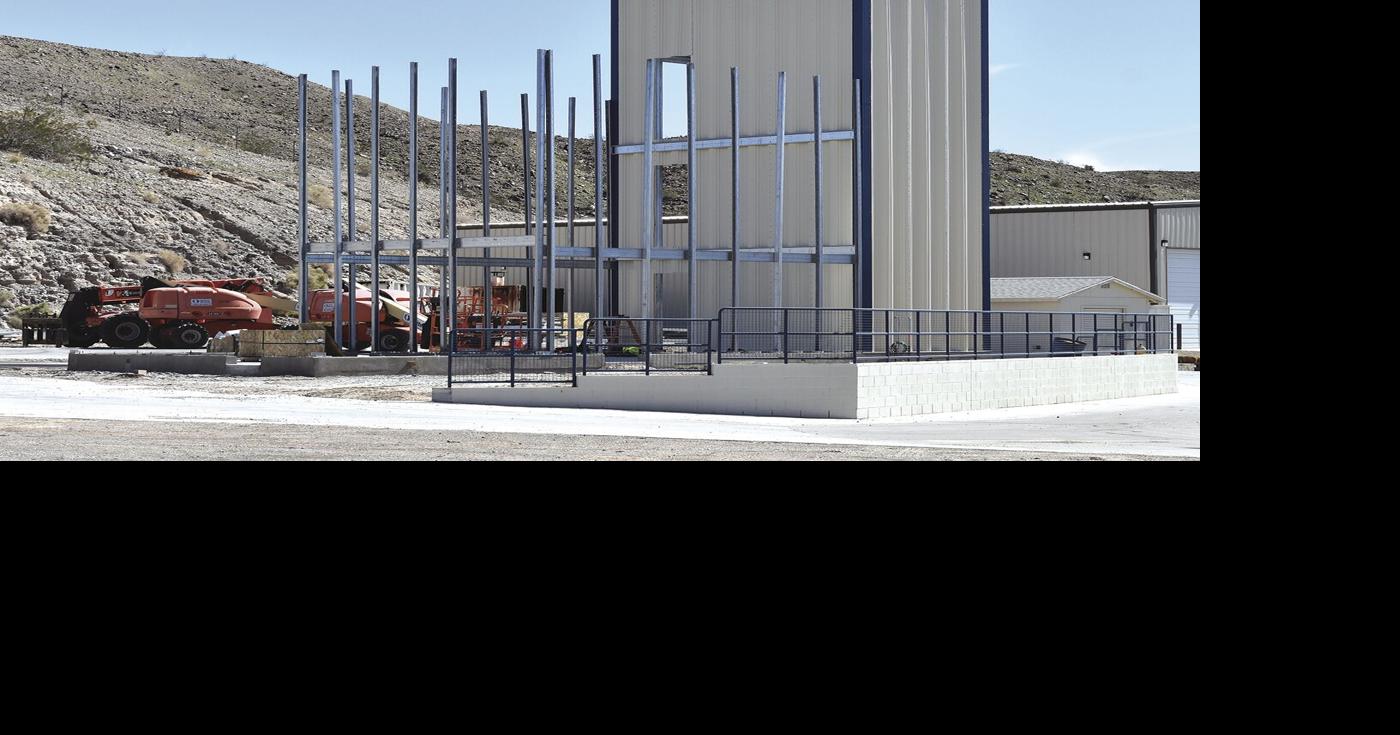 Training tower taking shape | Local News | mohavedailynews.com
