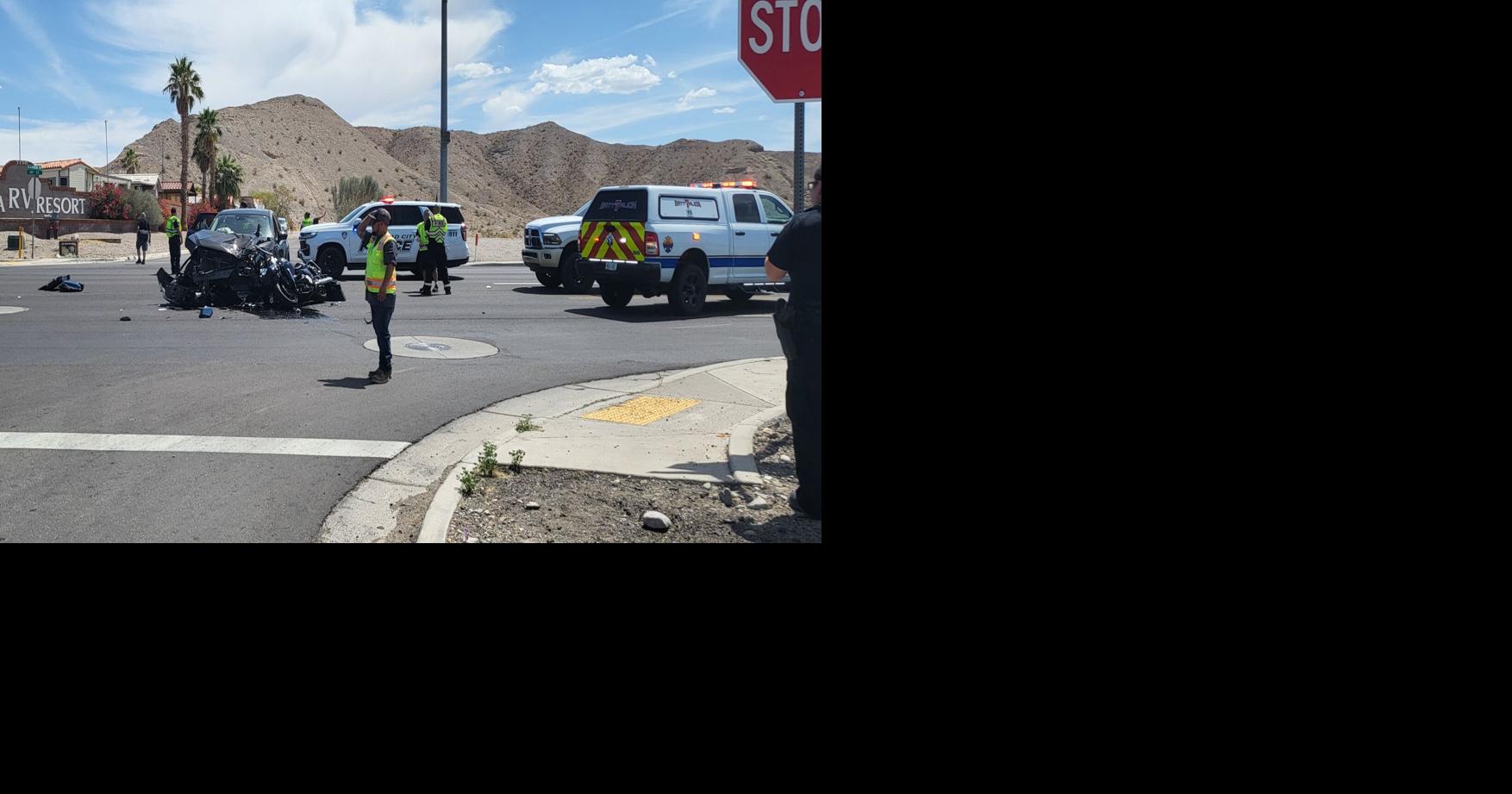 One person taken by air medical to hospital in Las Vegas after ...
