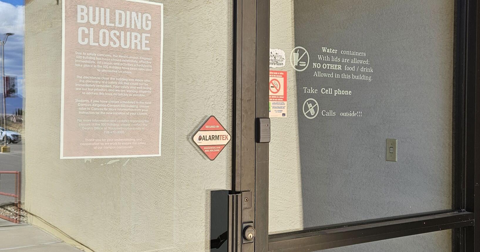 Mold found at Kingman MCC campus causes indefinite closure of building - Vimarsana News