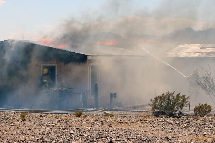 Sunday fire destroys garage, house in Fort Mohave, no injuries reported ...