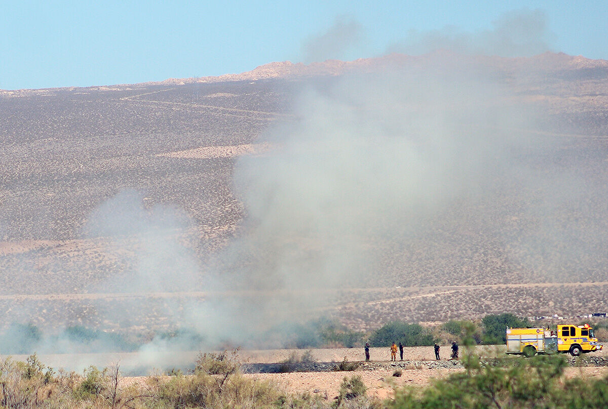 Fire Crews Extinguish Grass Fire Near Silver Copper Crossing | News ...