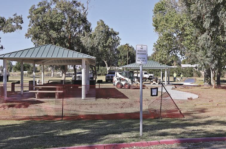 Groundbreaking held for Jack Smith Park biking/walking path | Needles ...