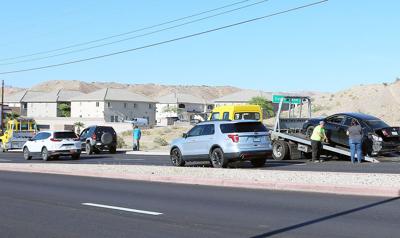 No injuries in Monday afternoon crash at Highway 95 and Central Avenue ...