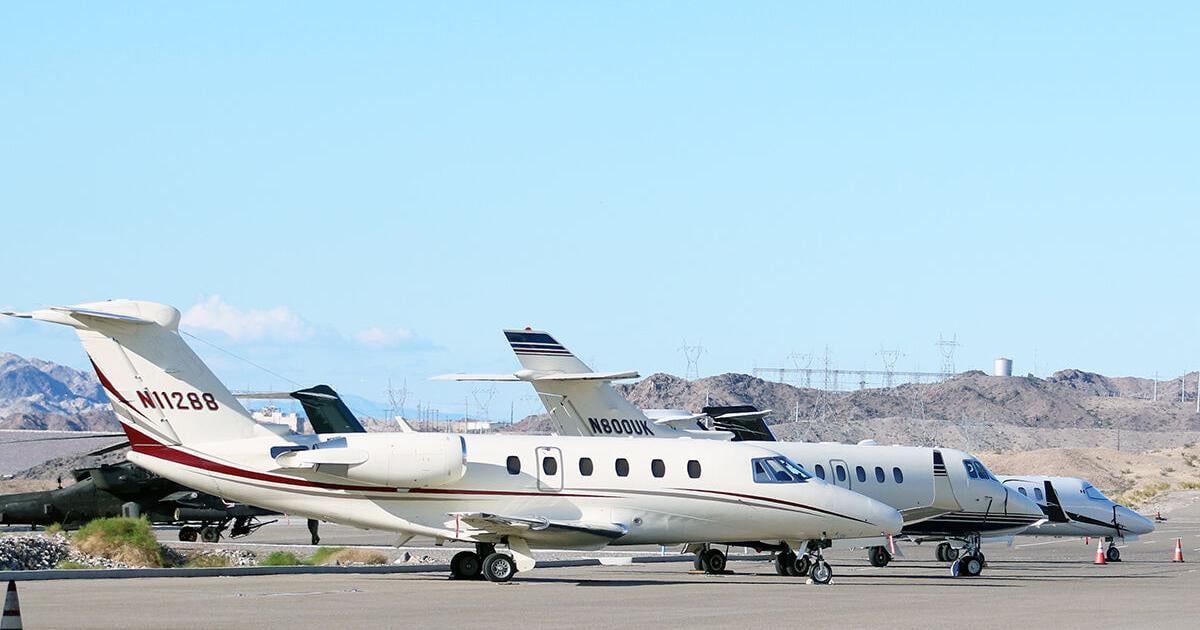 Las Vegas Formula 1 racing draws private aircraft to LBIA | News ...