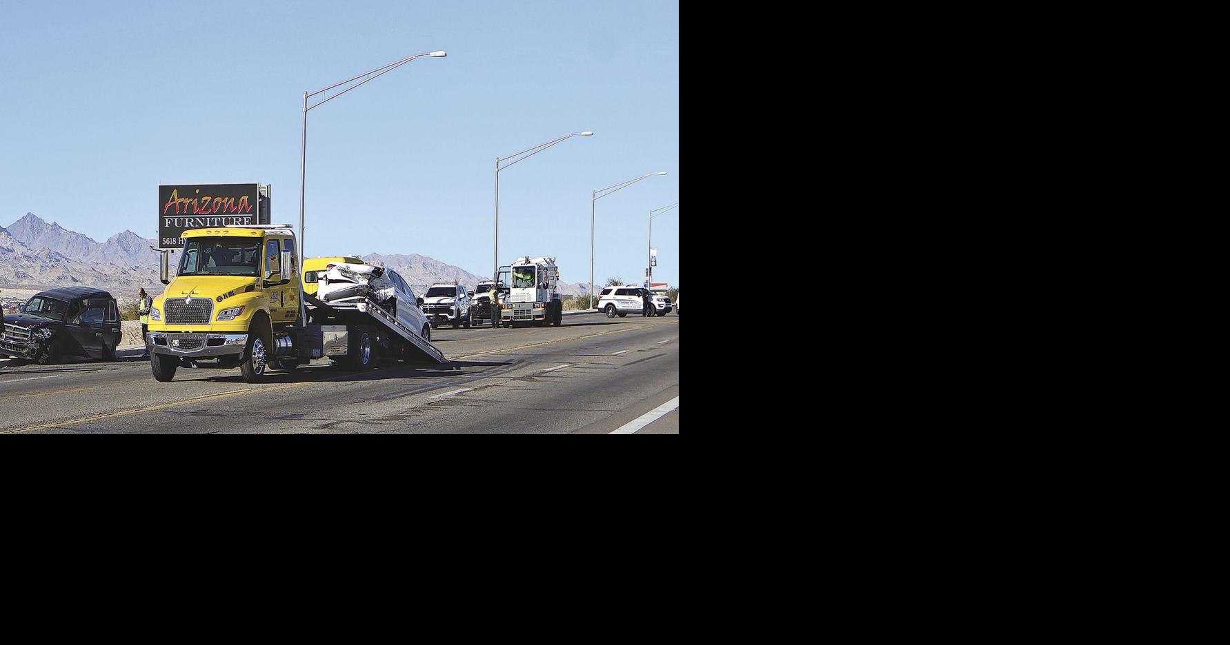 One injured in traffic collision on Hwy 95 and Oatman Road | News ...