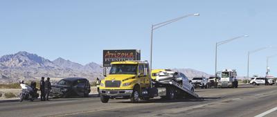 One injured in traffic collision on Hwy 95 and Oatman Road | News ...