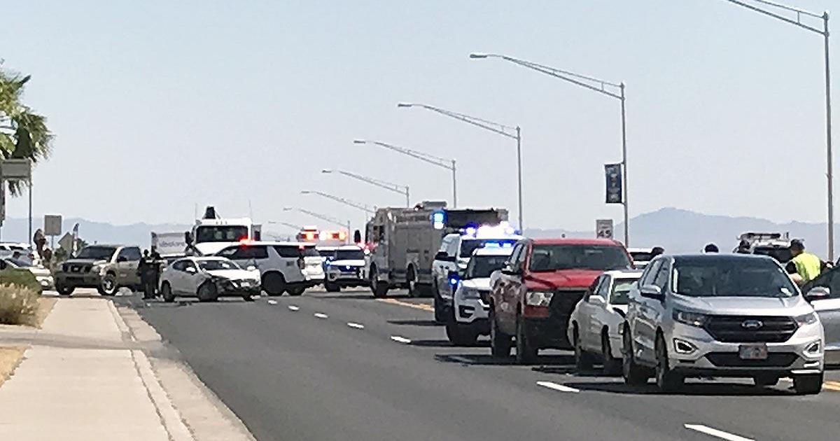 Two crashes on Highway 95 send two people to local hospitals - Vimarsana News