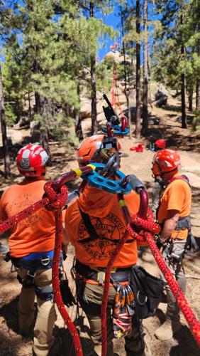 MCSO Search and Rescue rope training at Camp Levi Levi | News ...