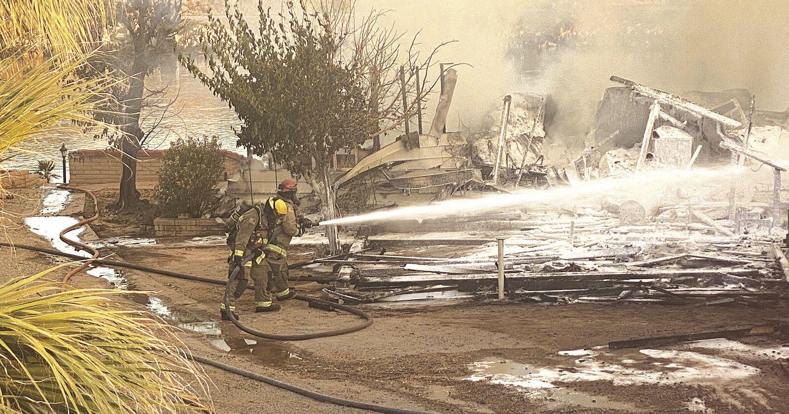 Fire destroys BHC home - Vimarsana News