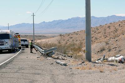 Driver killed Sunday after veering off roadway, hitting guardrail on ...