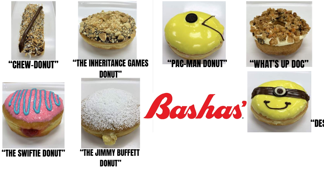 Bashas' announces 10 Arizona finalists in its Annual Donut Flavor Craze Contest - Vimarsana News