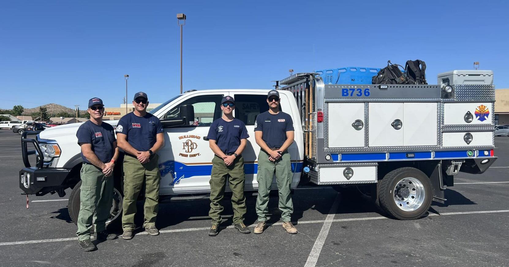 Bullhead City Fire Department personnel dispatched to wildfire east of Phoenix - Vimarsana News