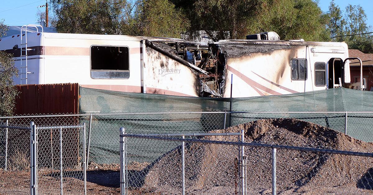 No one injured in early morning RV fire | News | mohavedailynews.com