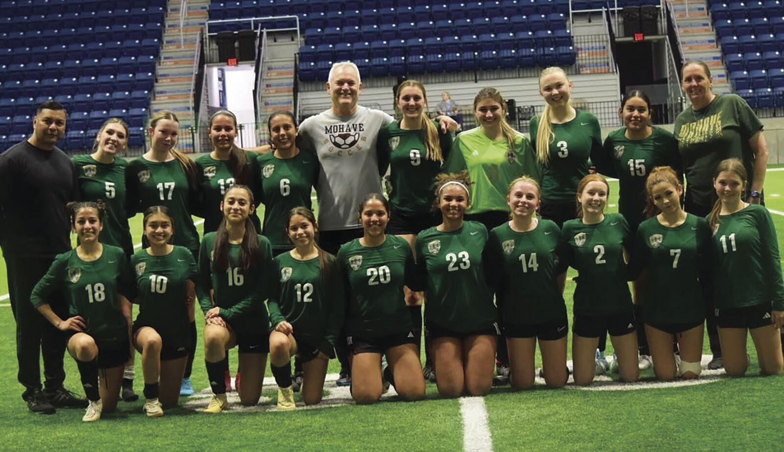 Mohave girls soccer wins 2 games in Ben Franklin Winter Classic News