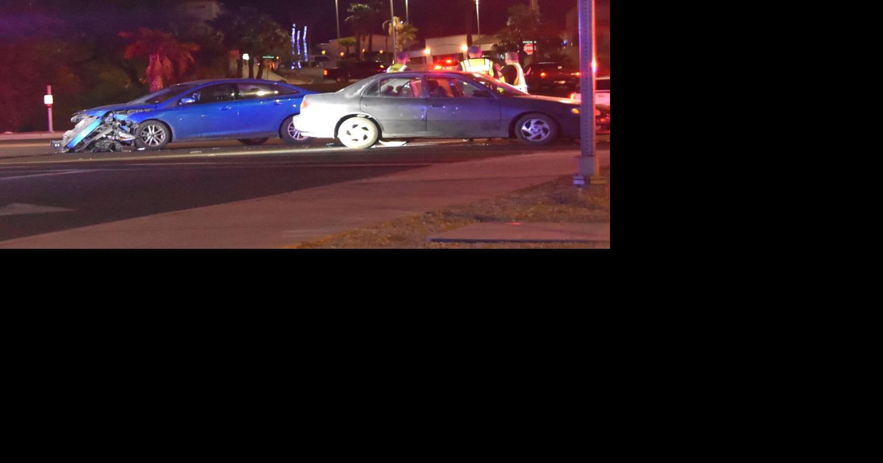 No injuries in Sunday night crash on Highway 95 at Marina Boulevard ...
