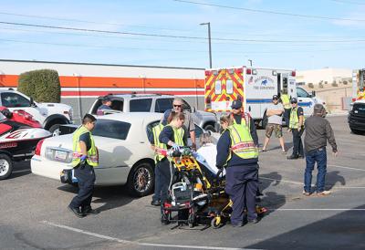 Two injured in Sunday afternoon multi-vehicle crash on Highway 95 ...
