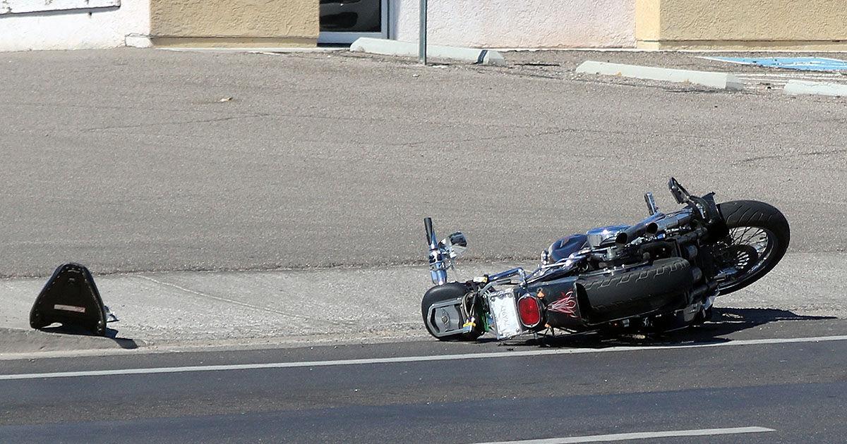 Man arrested in Tuesday road rage incident that sent motorcyclist to ...