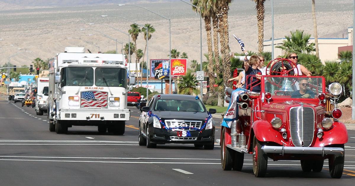 Back The Blue and Fire Parade salutes Bullhead City Police, Fire Departments - Vimarsana News